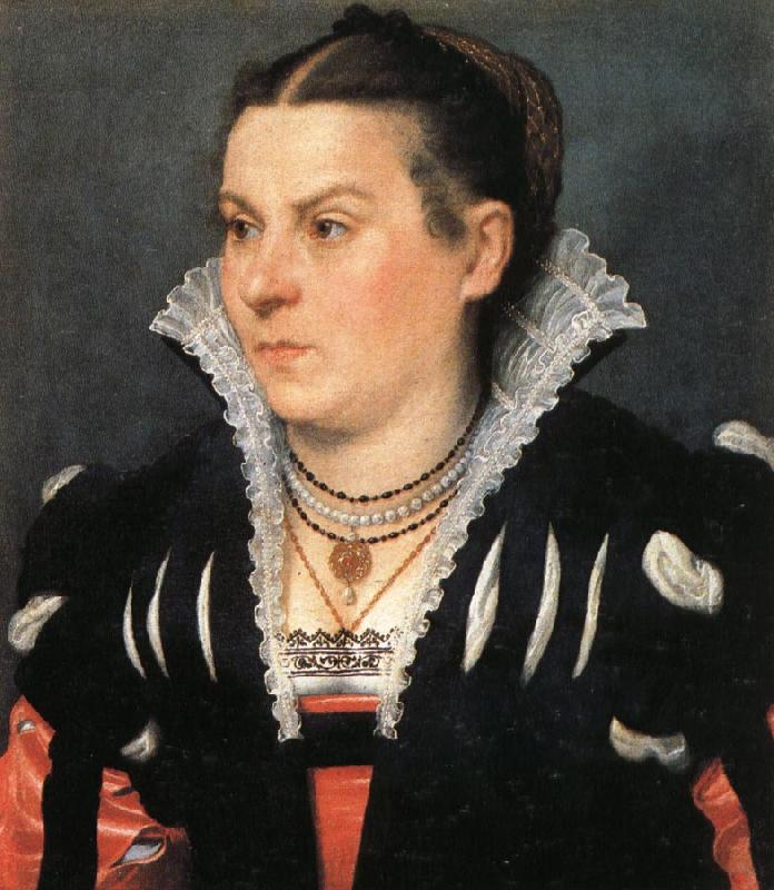 MORONI, Giovanni Battista Portrait of a Noblewoman oil painting picture